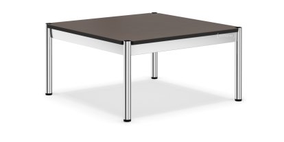 USM Haller Coffee Table, 75 x 75 cm, Laminate, Warm grey