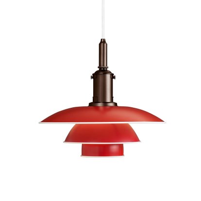 PH 3½-3 Pendant Lamp, Red