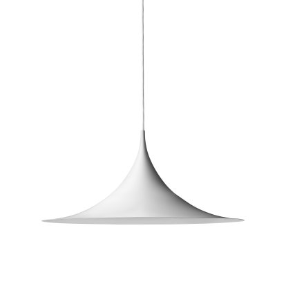 Semi Pendant Light, Ø 60 cm, White, matt