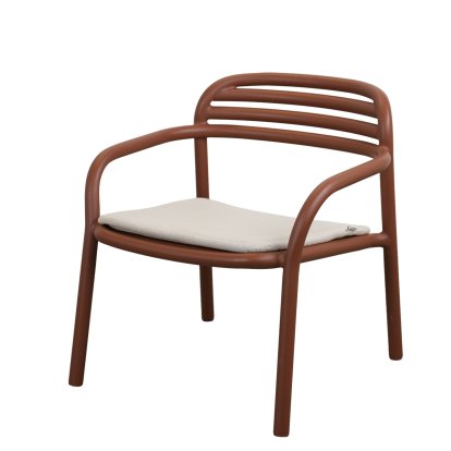 Bliss Lounge Chair, Desert red, Sand