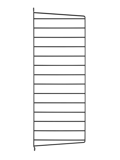 String System Wall Panel, Single, 75 x 30 cm, Black