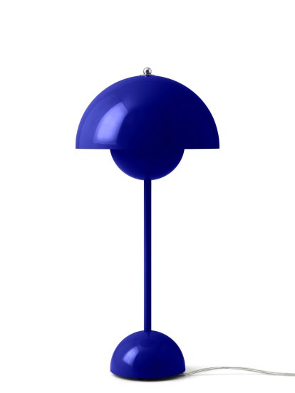Flowerpot VP3 Table lamp, Cobalt blue