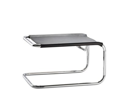 S 35 LH Ottoman, Butt leather black