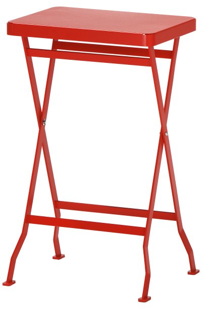Flip side table, Vermillion (RAL 2002)