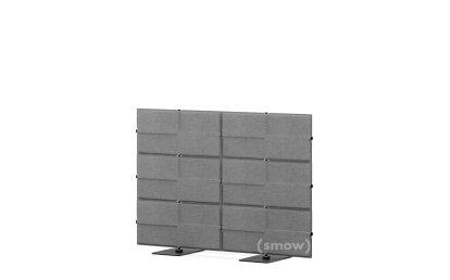 USM Privacy Panels Acoustic Wall, 1,50 m (2 elements), 1,09 m (3 elements), Anthracite