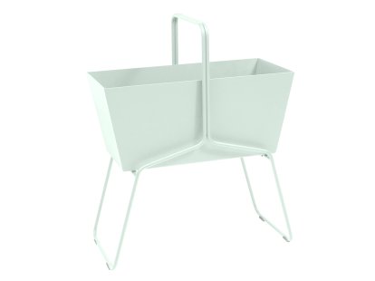 Basket Planter, H 84 x W 70 cm, Ice mint