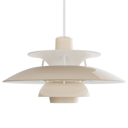PH 5 320 Opal Pendant Light, Opal beige