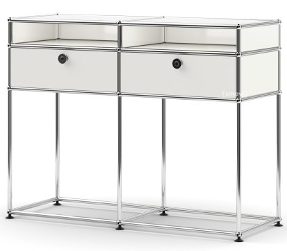 USM Haller Console Table, Pure white RAL 9010