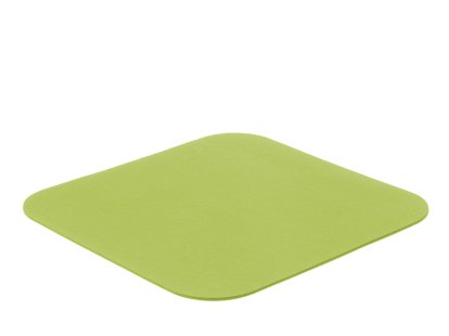 Felt Coasters for Componibili, 1, Square (rounded corners), 36 x 36 cm, May green