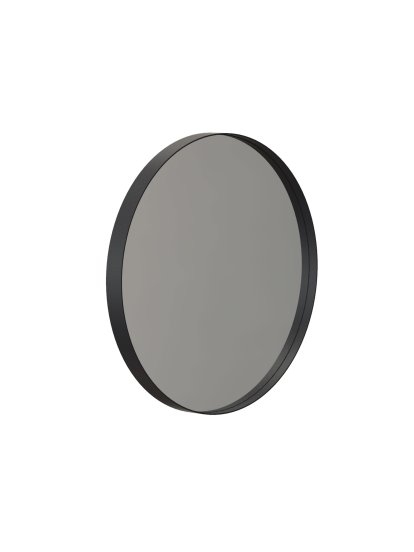Unu Mirror round, ø 40 cm, Black matt