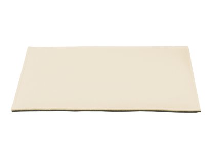 Seat Pad for Ulmer Hocker, With upholstery, Wool white