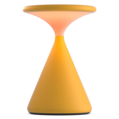 Salt Portable Lamp, Sun Orange
