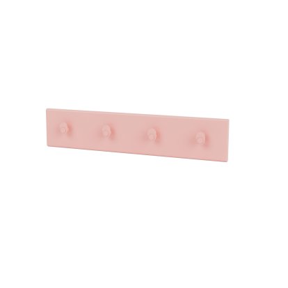 Coat Rack, 4 Hooks, Ruby