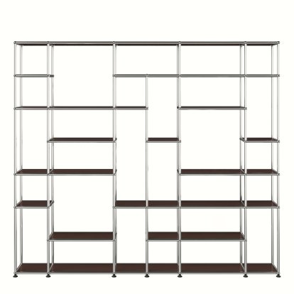 USM Haller living room shelf XXL, USM brown