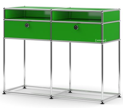 USM Haller Console Table, USM green