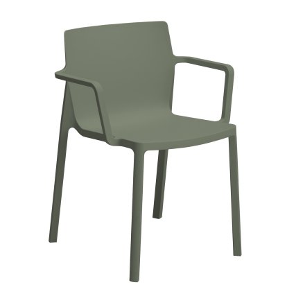 LP Chair – Recycled, With armrests, Agave