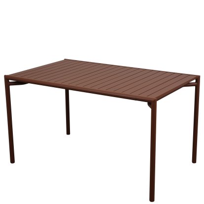 Bliss Table, 130 cm x 80 cm, Desert red