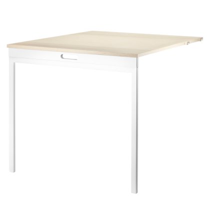 String System Folding Table, Ash / white