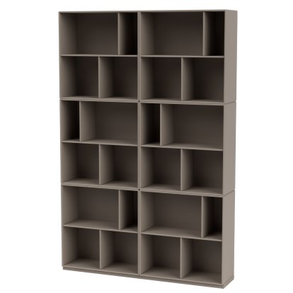 Read Bookshelf, 139,2 cm, Truffle