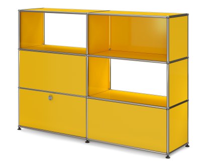 USM Haller Room Divider Type 1, Golden yellow RAL 1004