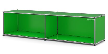 USM Haller Lowboard L open, USM green