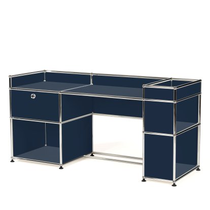USM Haller Kids Desk, Steel blue RAL 5011