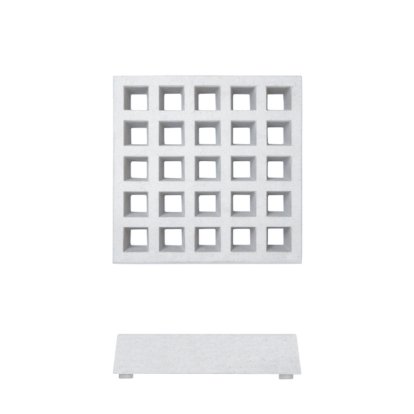 Pin Coat Base, small: 6 x 29,5 x 29,5 cm