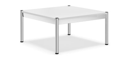 USM Haller Coffee Table, 75 x 75 cm, MDF (USM colours), Pure white RAL 9010