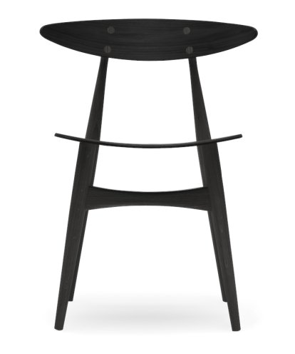 CH33T Chair, Black lacquered oak