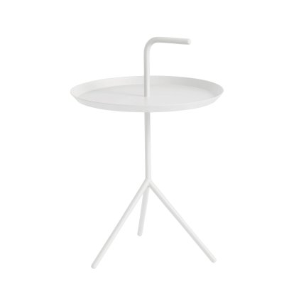 DLM - Don't Leave Me Side Table, Ø 38 x H 58 cm, White