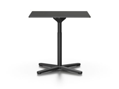 Super Fold Table, 75 x 75 cm, Solid core material black
