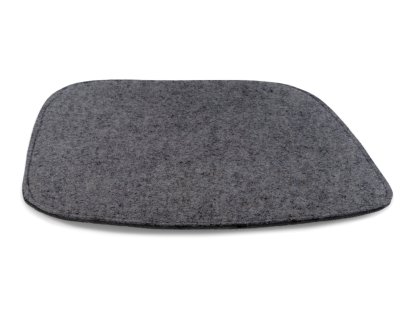 Seat Pad for Eames Armchairs, With upholstery, Anthracite melange
