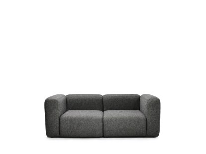 Pump Sofa, 2 Seater (W 185 cm), Fabric Hallingdal dark grey