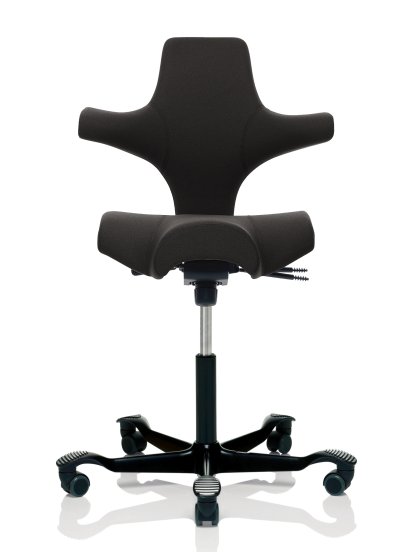 Capisco 8106, Xtreme black, Black