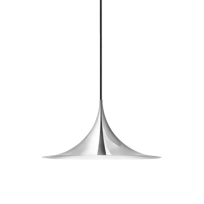 Semi Pendant Light, Ø 47 cm, Chrome