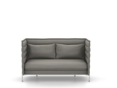 Alcove Sofa, Two-seater (H94 x W164 x D84 cm), Credo, Salt'n pepper