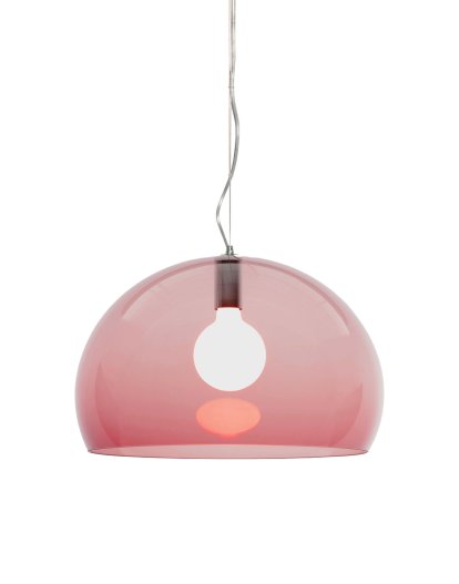FL / Y Pendant Lamp, Transparent, Bordeaux