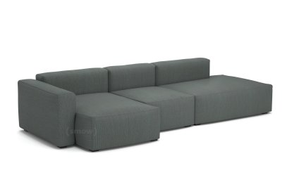 Mags Soft Sofa Combination 4, Left armrest, Steelcut Trio - drak grey