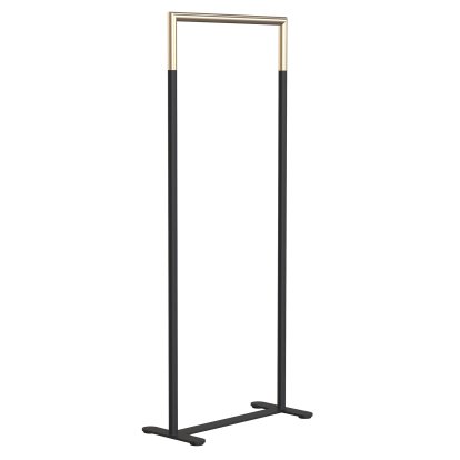 Bukto Coat Rack, Black matt / brushed gold , 60 cm