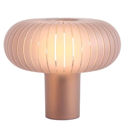 Teresa Frozen Table Lamp, Light pink