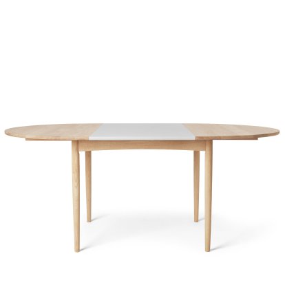 BM0121 Table, Soaped oak, MDF grey