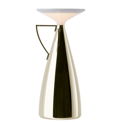 Camomille Portable Lamp, Metallic, Champagne