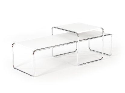 Laccio Table Set, laminate white, laminate white