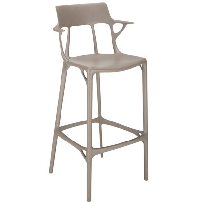 A.I. Bar Stool Recycled, 75 cm, Grey
