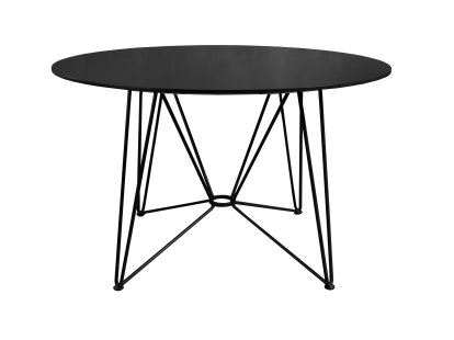 The Ring Table Indoor, Laminate Negro