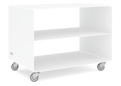 Trolley R 103, Self-coloured, Signal white (RAL 9003), Industrial castors