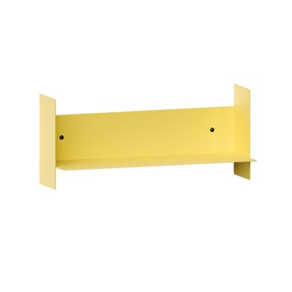 Pli Wall Shelf, 45 cm, Naples yellow