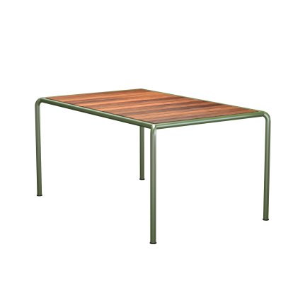 Avanti Table, 98 x 153 cm, Olive green, Thermo Ash