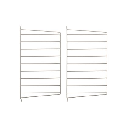 String System Wall Panel, Set of 2, 50 x 30 cm, Beige