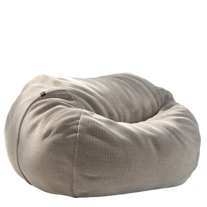 Vetsak Beanbag, L (H 90 x Ø 140 cm), Cord velours - Platinum